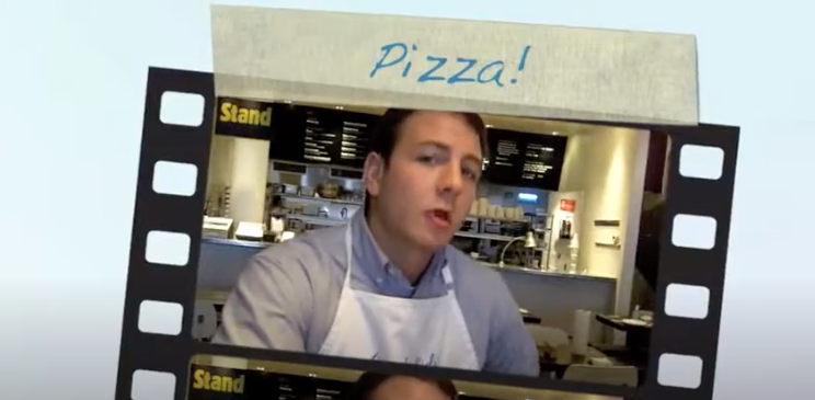 Favorite-Pizza-Topping-Taste-Buds-Kitchen a man in an apron ready to make pizza