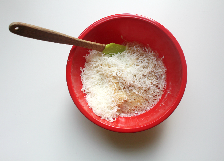 combine the dry and wet ingredients