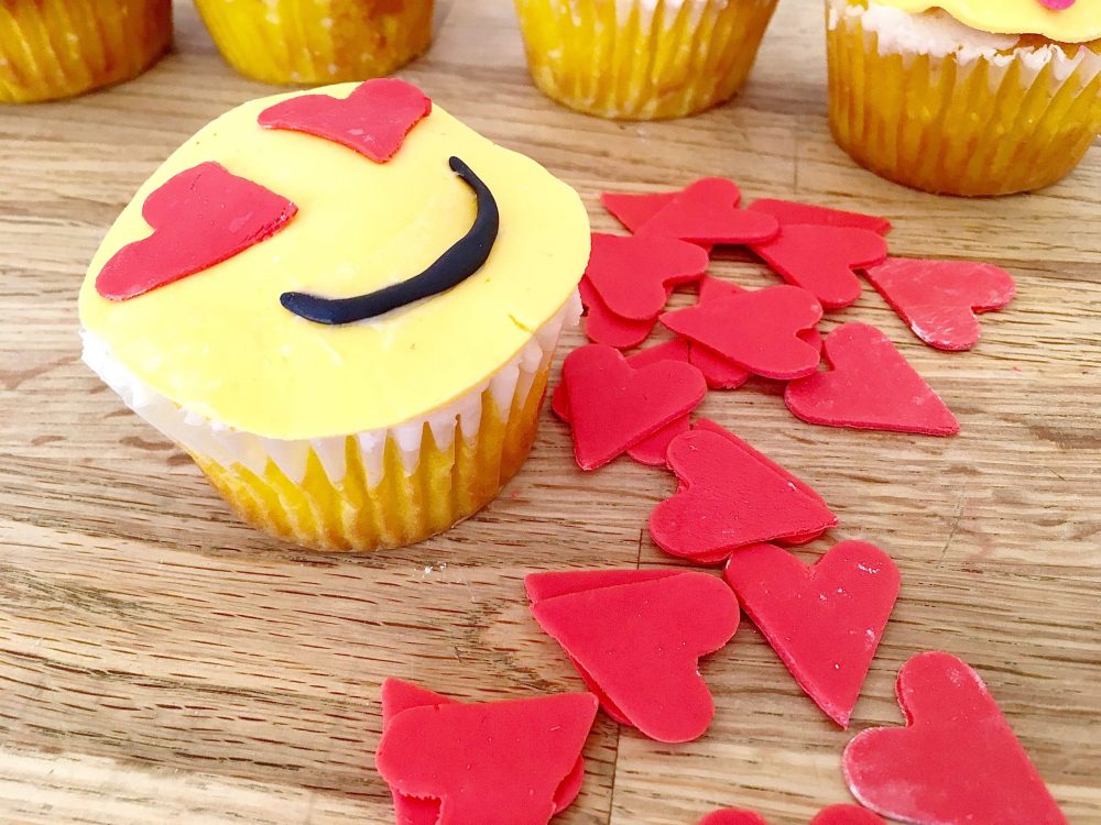 a cake with fruit on top of a table