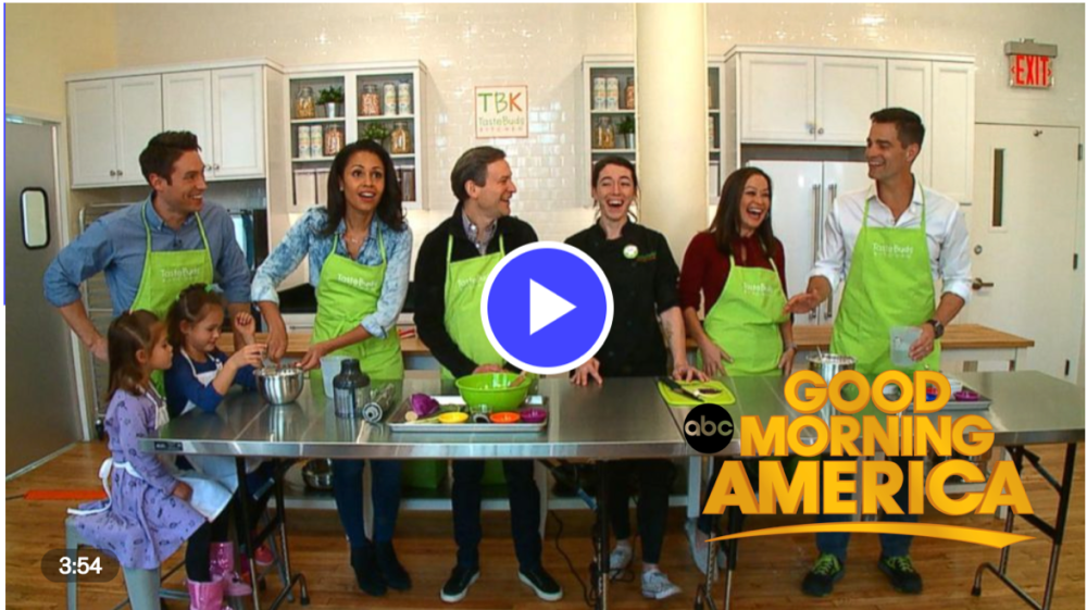 Taste Buds Kitchen team on Good Morning America