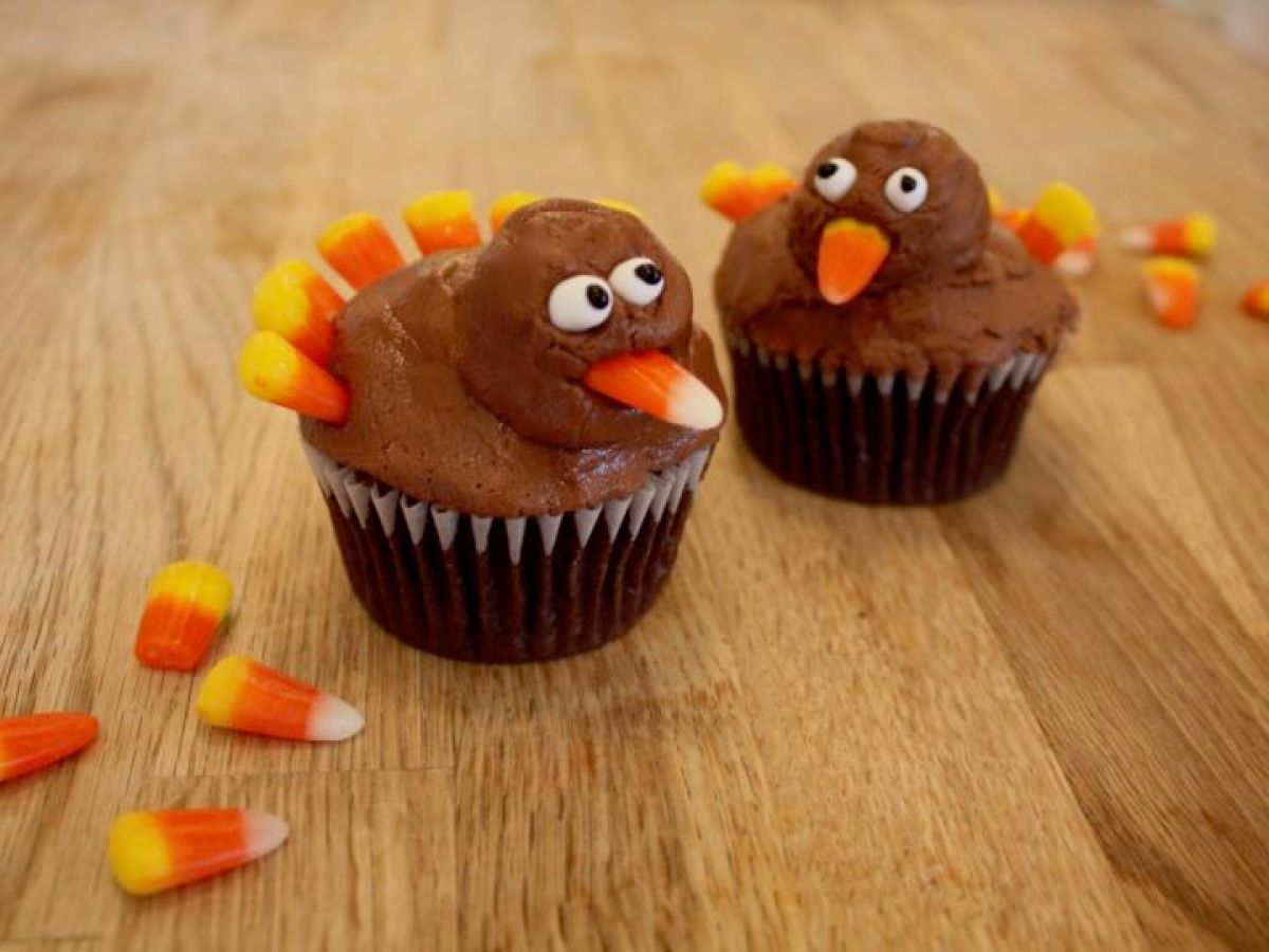 turkey cupcakes
