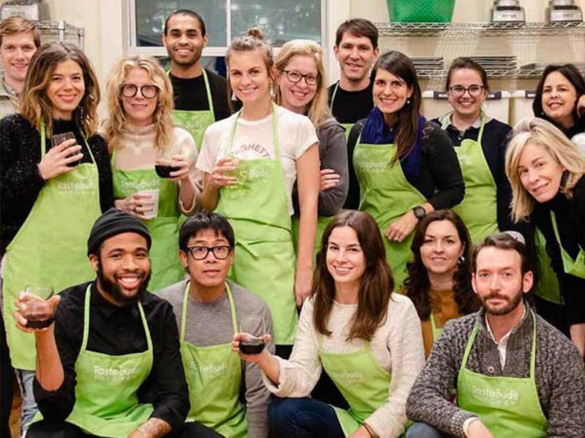 Derek Sherrod, Amoris Walker, Helen Fields, Paul Boocock posing for a photo